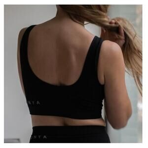 EUC Sz Small Lunya Navy Bralette